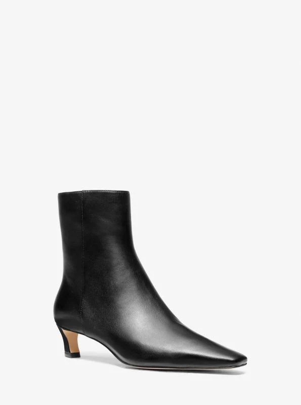 Michael Kors Cosmo Leather Kitten Boot 1