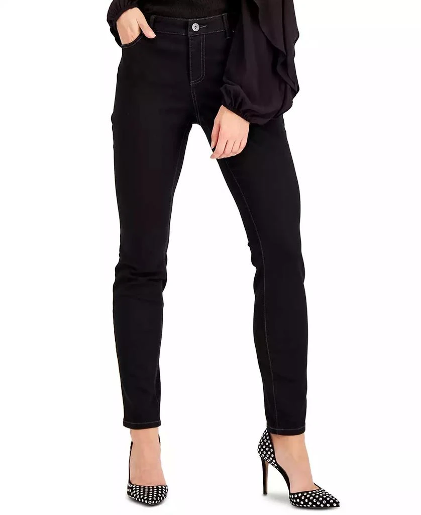 INC International Women's Mid Rise Skinny Jeans, Created for Macy's 1