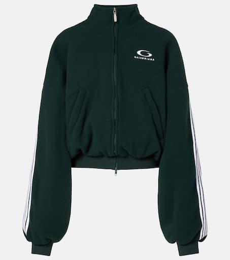 Balenciaga Loop Sports Icon fleece jacket - Jackets - Free