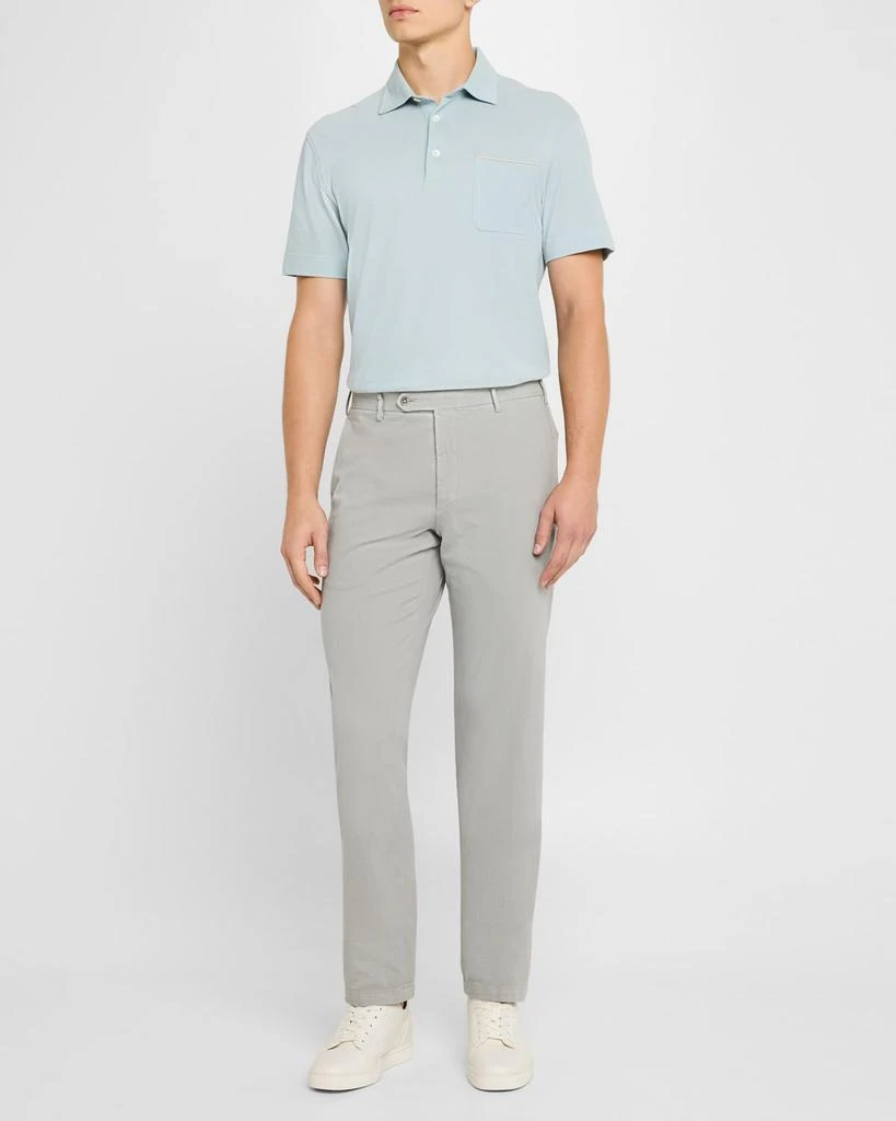 Zanella Men's Parker Stretch Twill Trousers 2