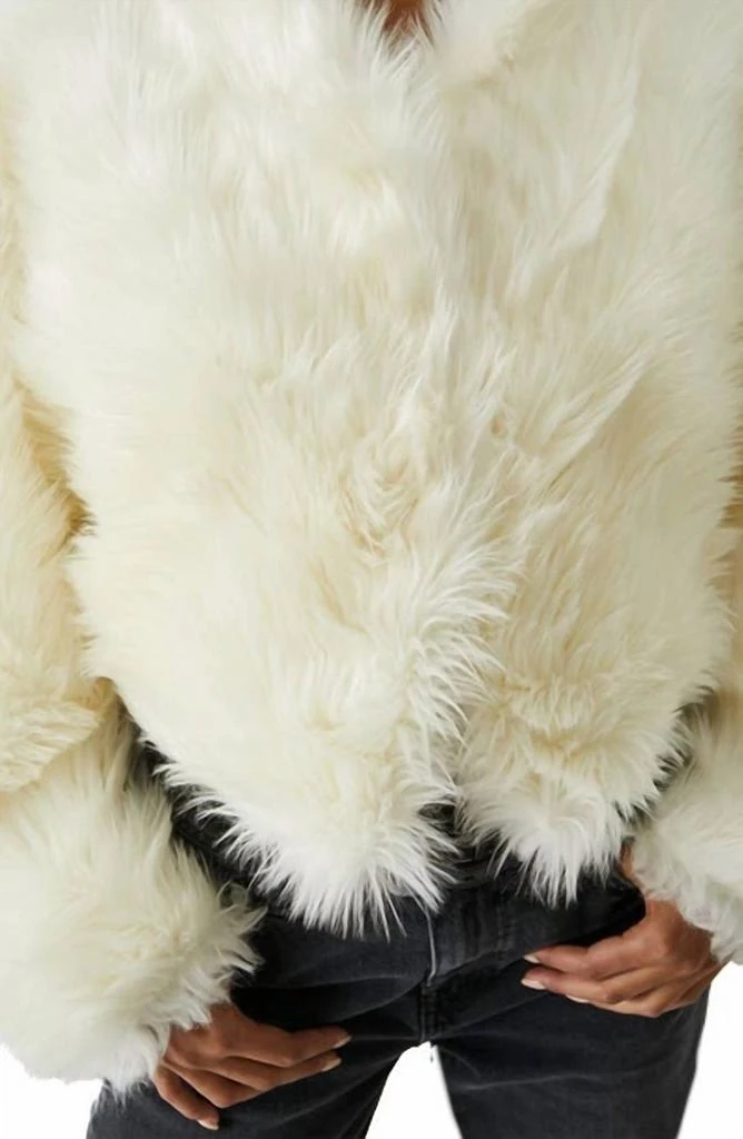 Free People Free People - All Night Fur Jacket 2