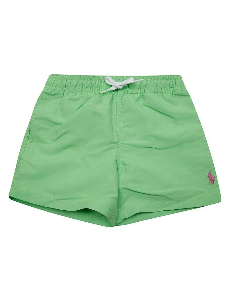 Ralph Lauren Ralph Lauren Kids Traveler Logo Swim Shorts