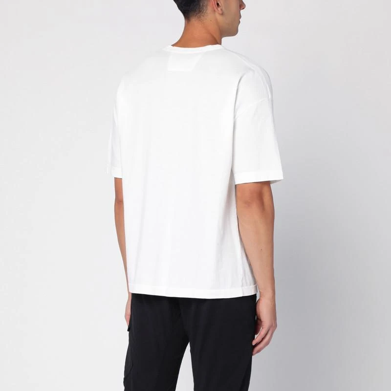 C.P. Company White cotton crew-neck t-shirt 3