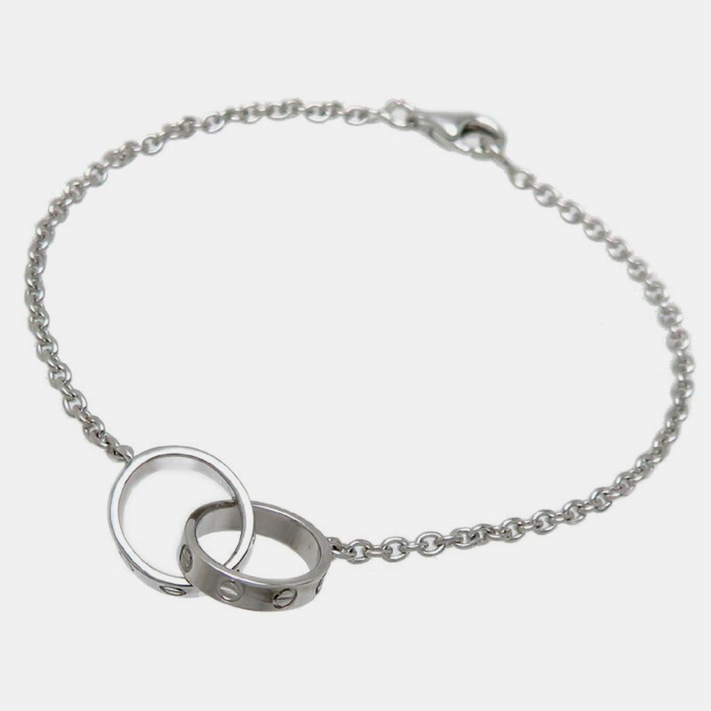 Cartier Cartier 18K White Gold Love Chain Bracelet