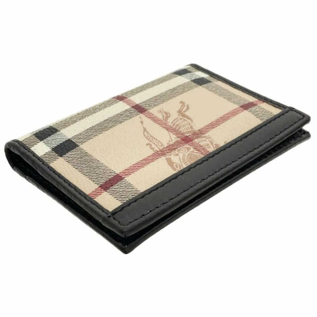 Burberry Pvc Leather Card Case (Pre-Owned) 4