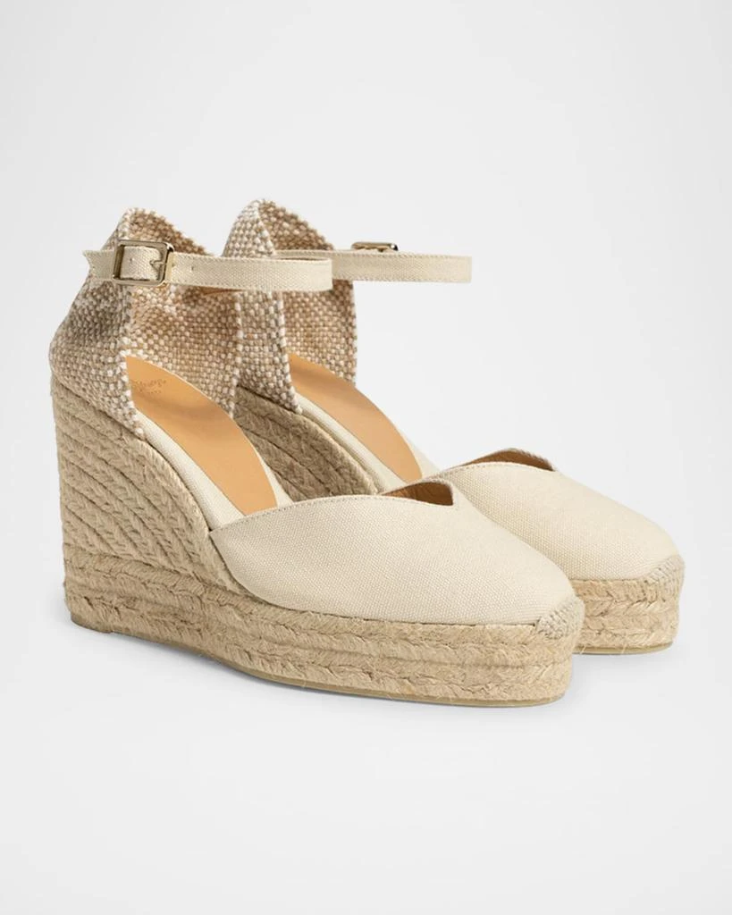 Castaner Chiarita Canvas Wedge Espadrilles 2