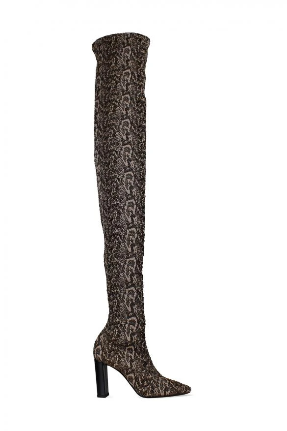 Yves Saint Laurent Moon thigh-high boots 1