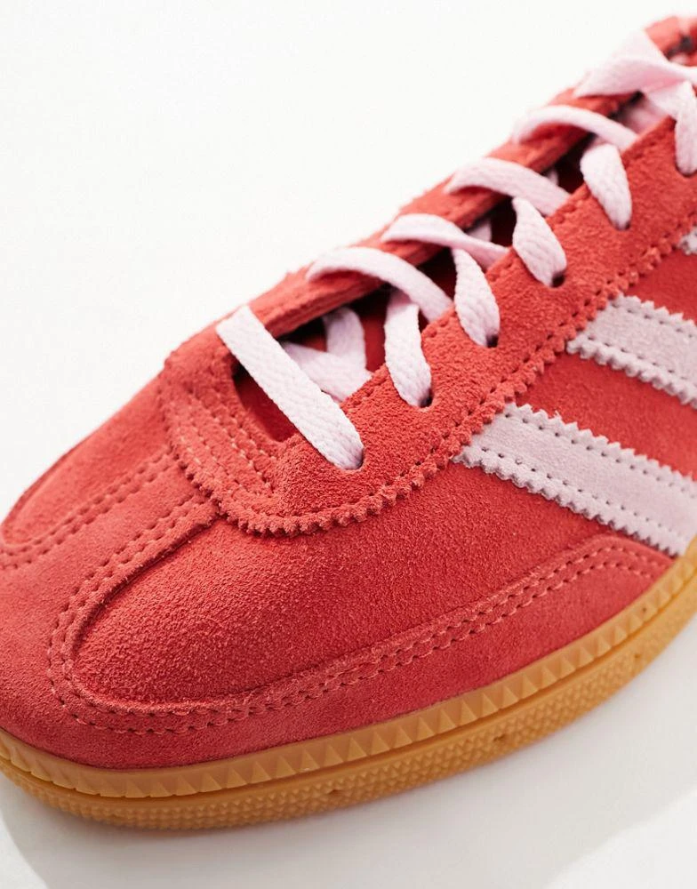 Adidas adidas Originals Handball Spezial trainers in red and pink 4