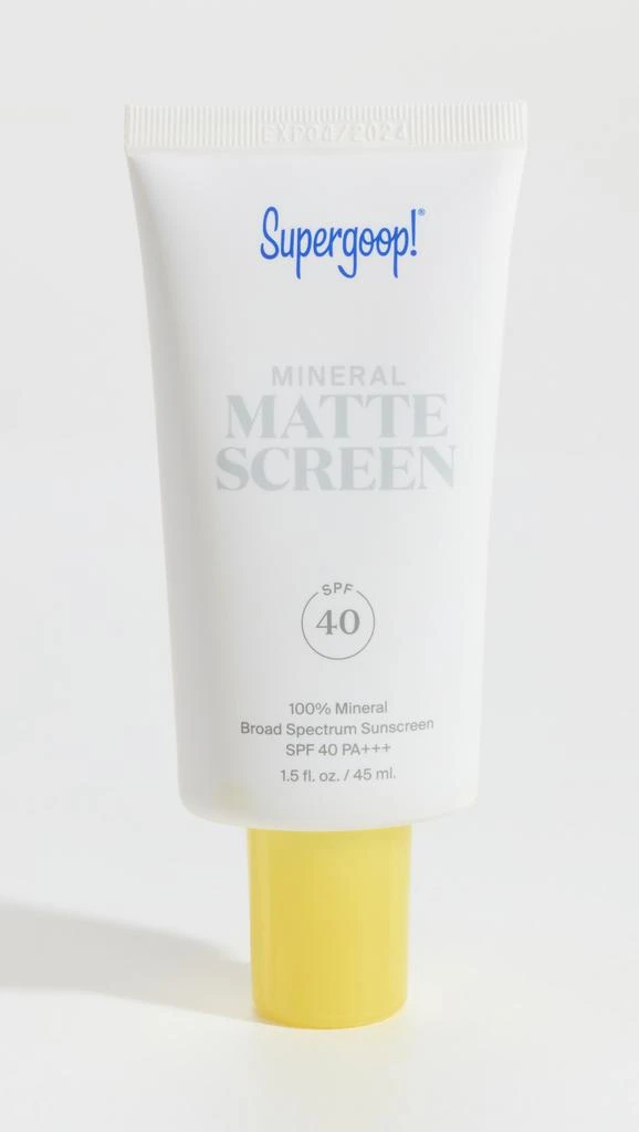Supergoop! Mineral Mattescreen SPF 40 1