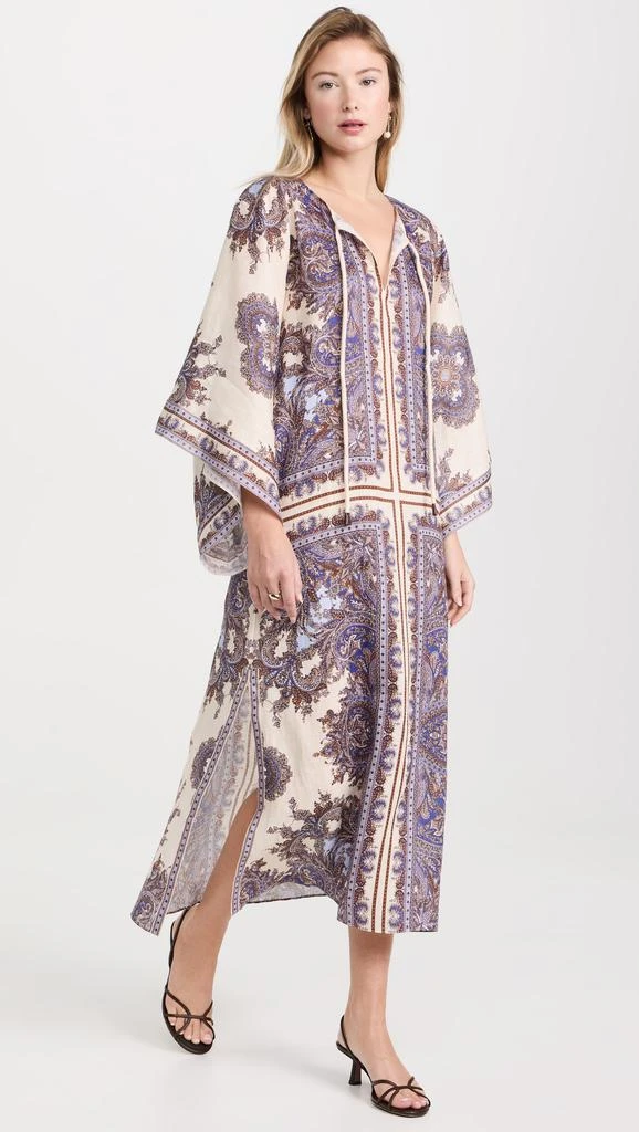 Zimmermann Ottie Caftan Midi Dress 4