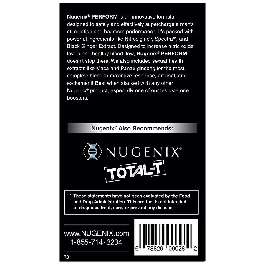 Nugenix Perform Sexual Vitality Booster for Men