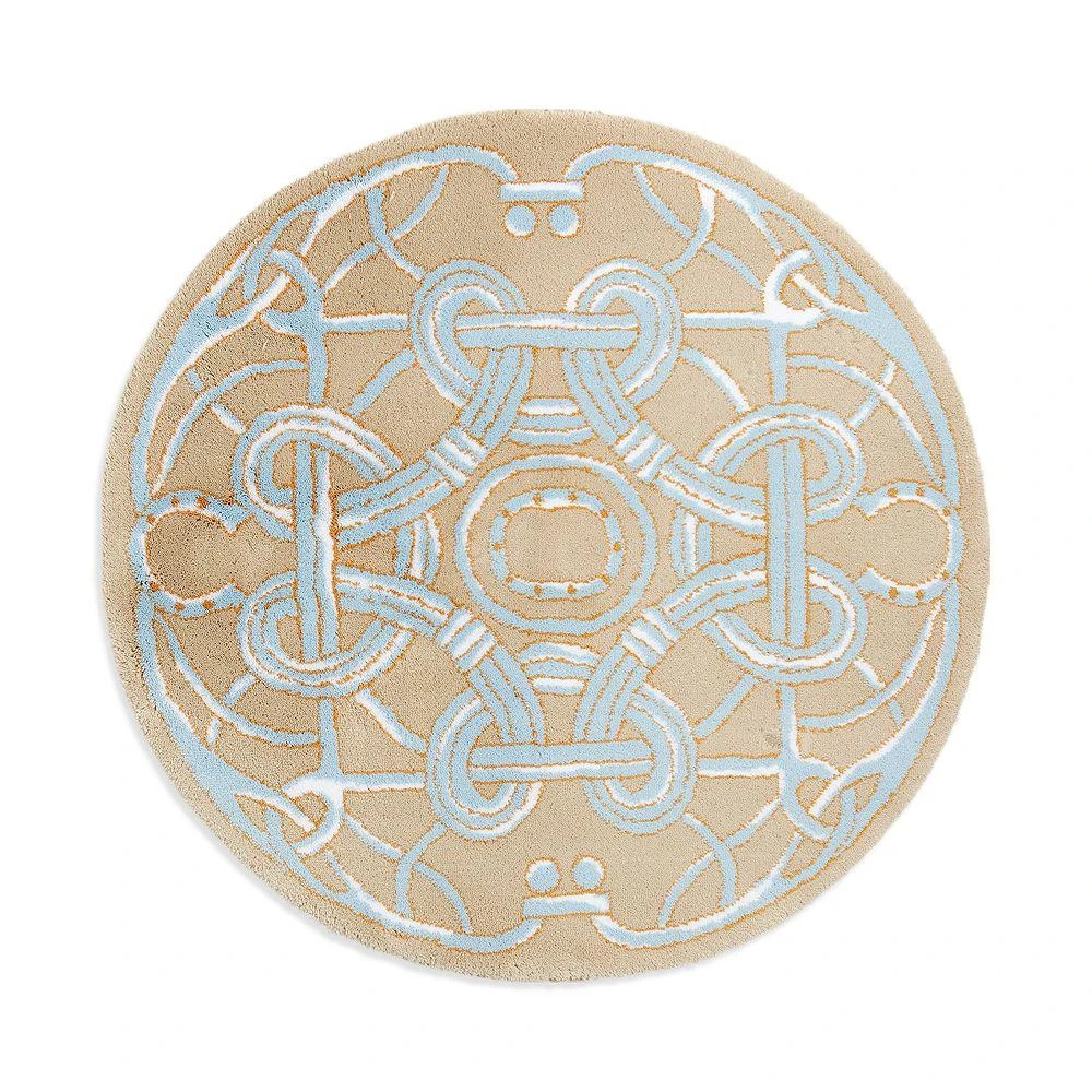 Abyss & Habidecor Dada Bath Rug, 31" Round - Exclusive 1