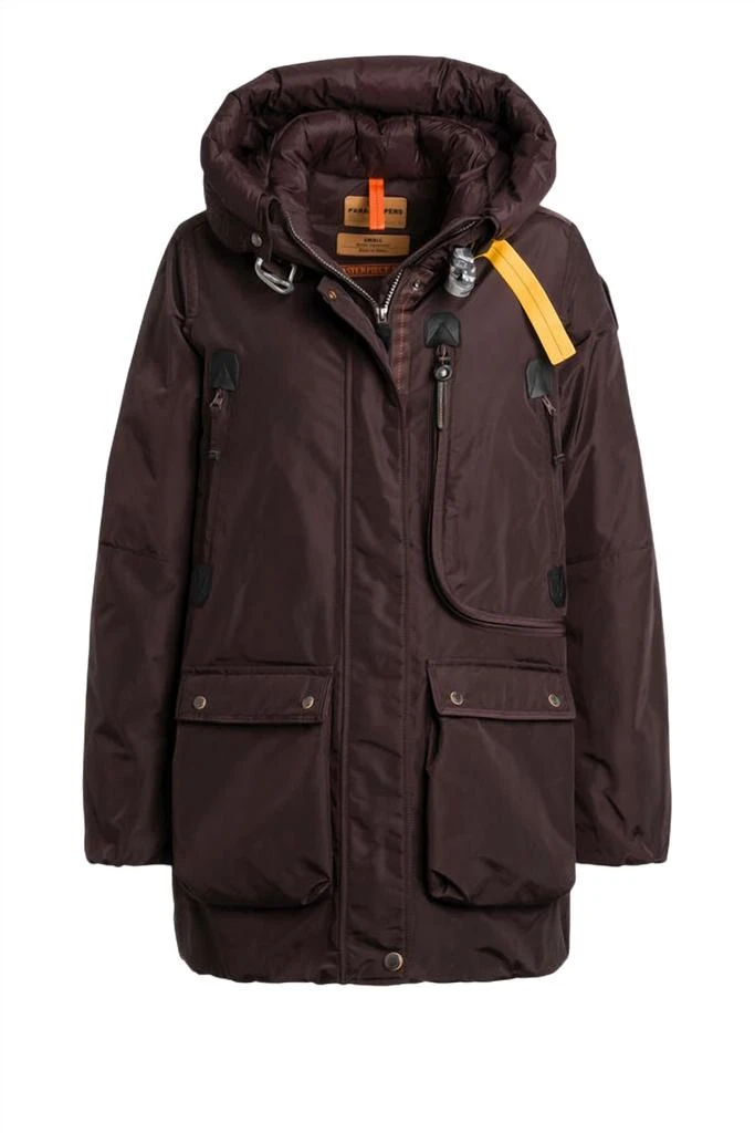 Parajumpers Women's Maud Parka Jacket In Obsidion 1