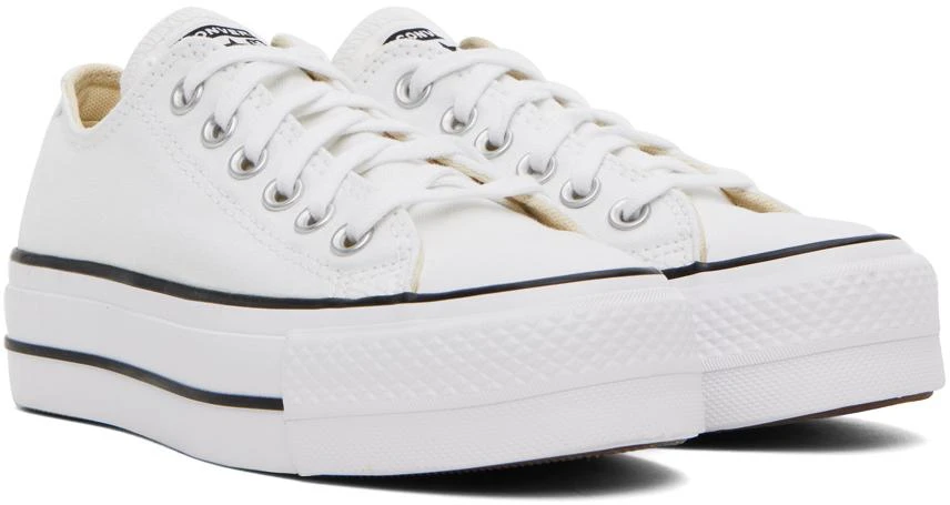 Converse White Chuck Taylor All Star Lift Sneakers 4
