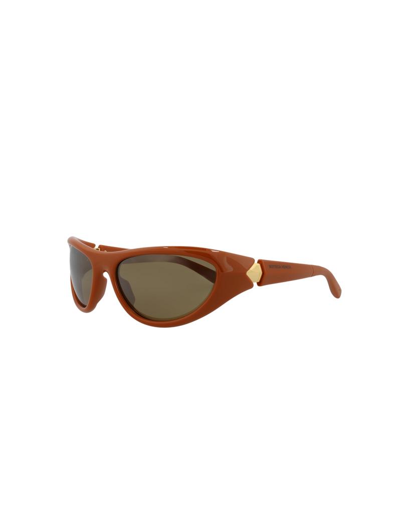 Bottega Veneta Shield-Frame Injection Sunglasses