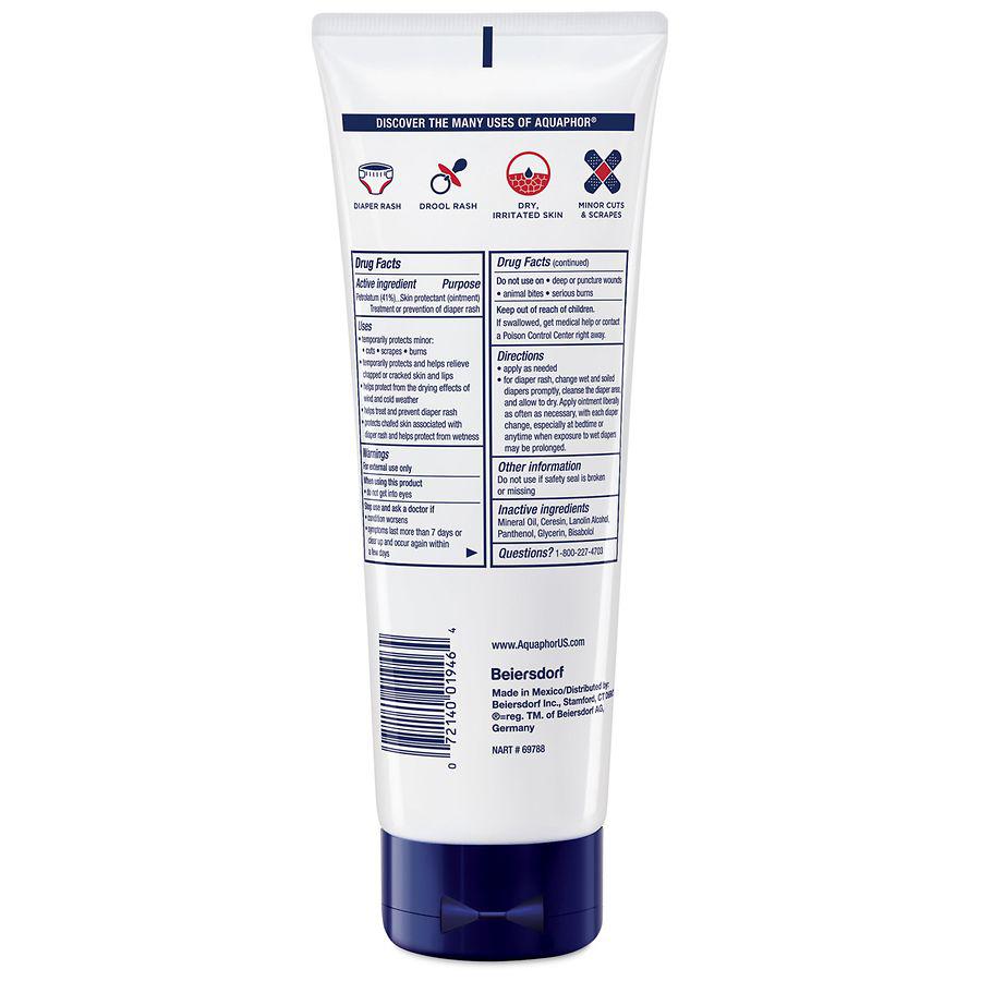 Aquaphor Healing Ointment For Chapped Skin and Diaper Rash