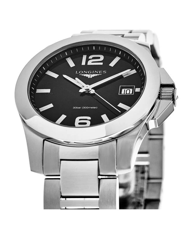 Longines Longines Conquest Black Dial Women's Watch L3.377.4.58.6 2