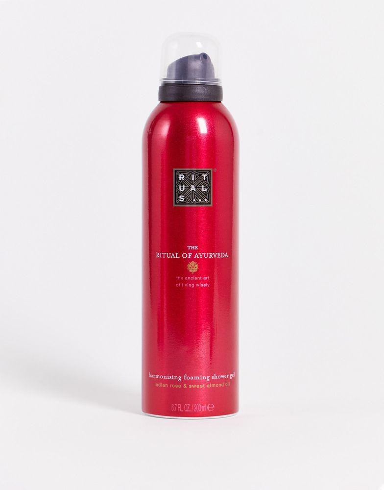 Rituals The Ritual of Ayurveda Indian Rose & Sweet Almond Oil Foaming Shower Gel 200ml
