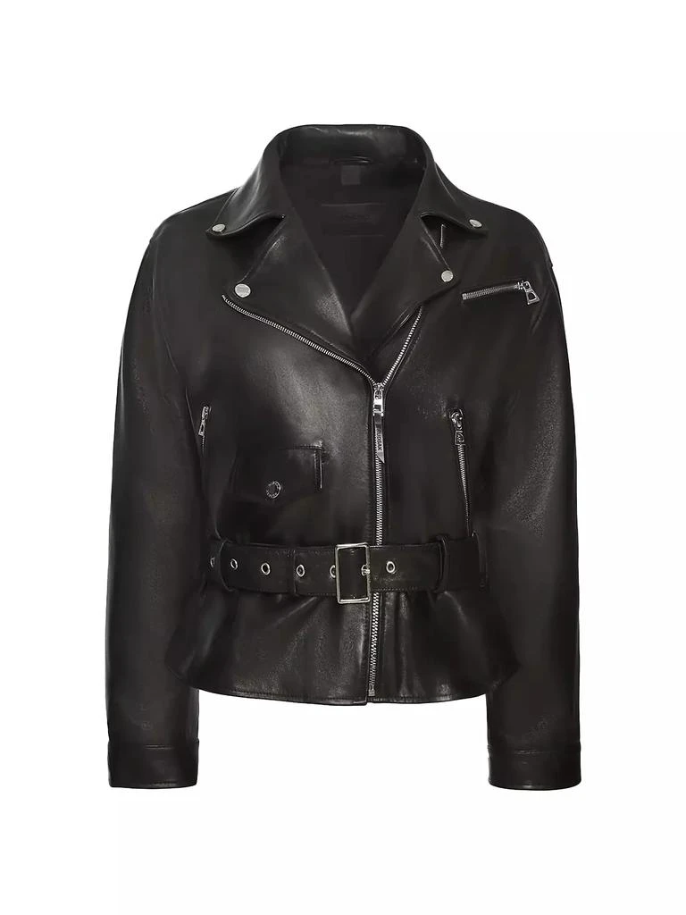 RUDSAK Arielle Leather Belted Jacket 1