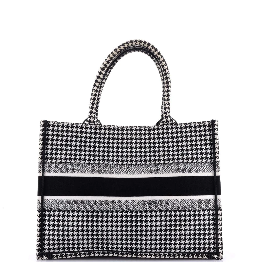 Dior Book Tote Houndstooth Canvas Medium 3