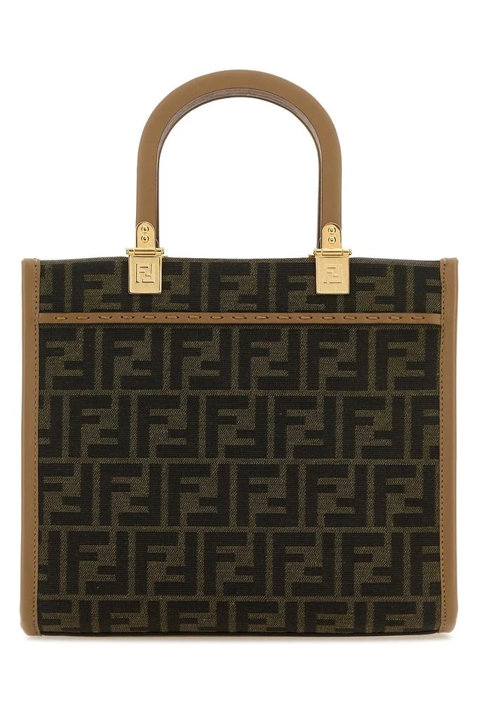 Fendi Embroidered fabric small sunshine shopping bag 2