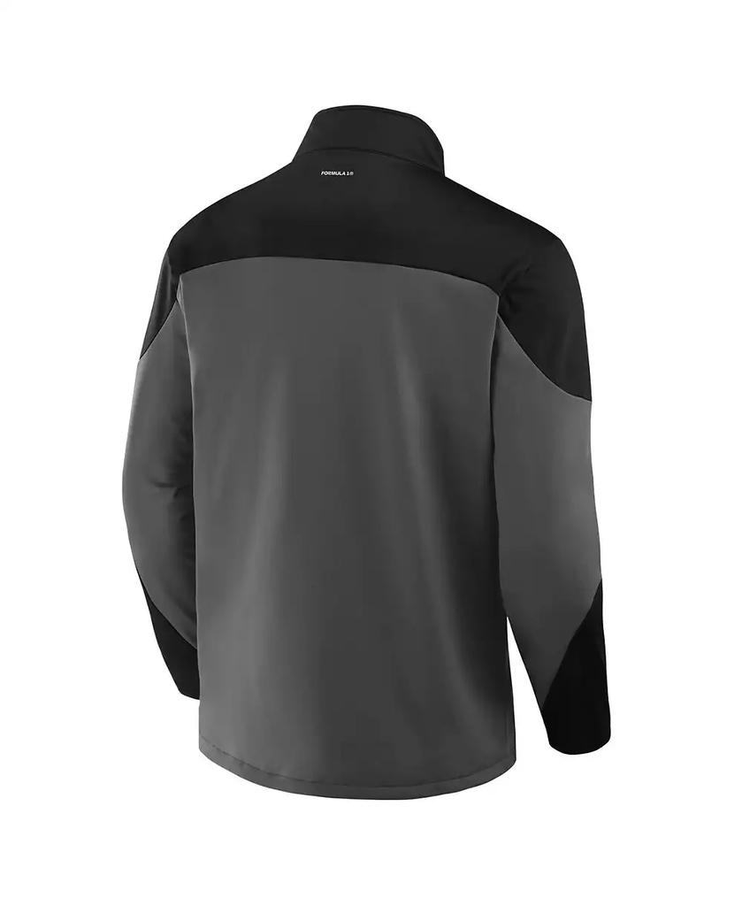 Formula 1 Men's Gray/Black Tech Full-Zip Jacket