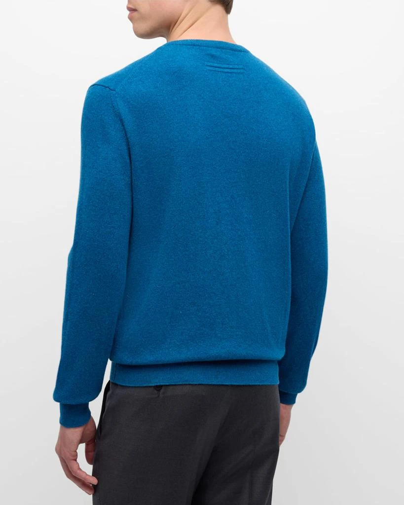 Zegna Men's Oasi Cashmere Crewneck Sweater 3