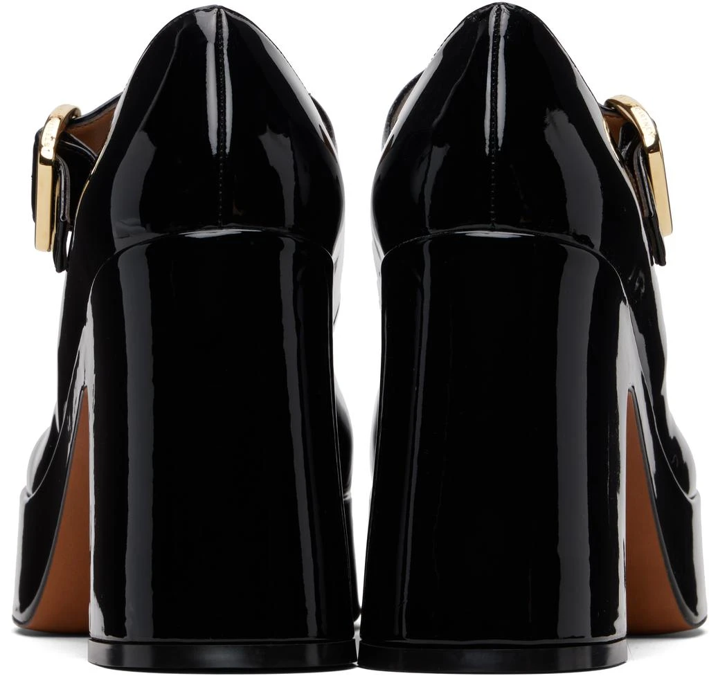 Stella McCartney Black Patent Mary Jane Heels 2