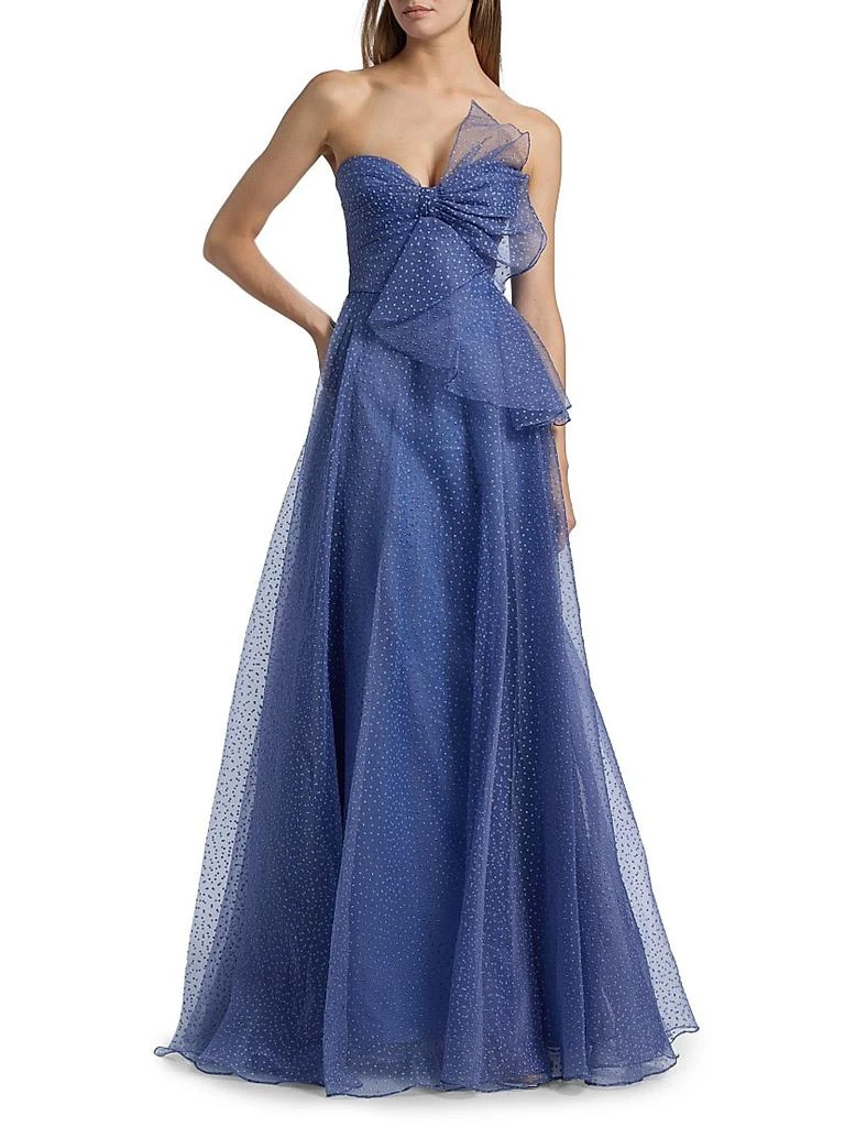 princess polly baby blue dress Organza Bridesmaid Dress main image 0