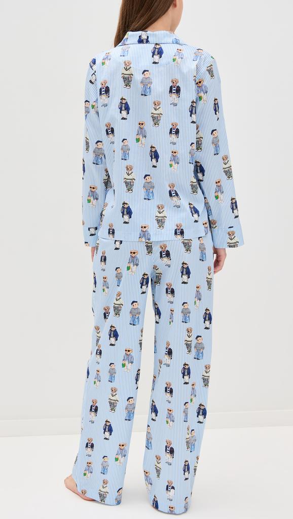 Ralph Lauren Madison All Over Bear PJ Set