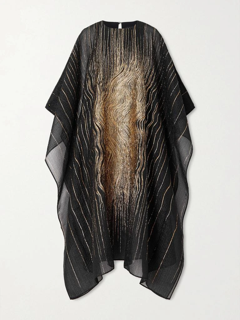 Taller Marmo Venice Fil Coupé Silk-blend Kaftan