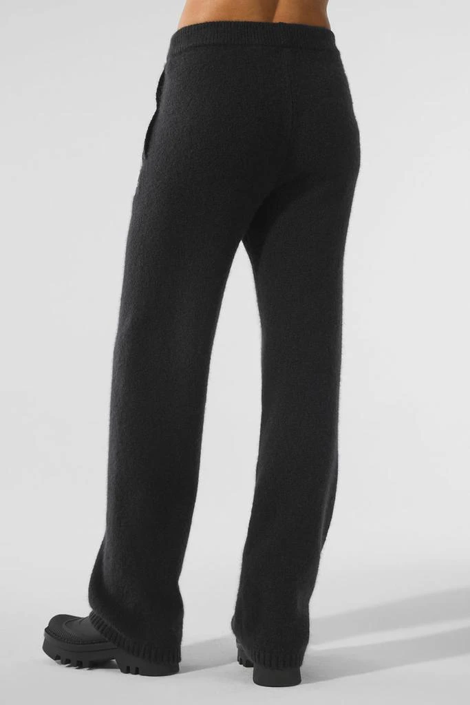 Alo New Class Cashmere Sweatpant - Black 3