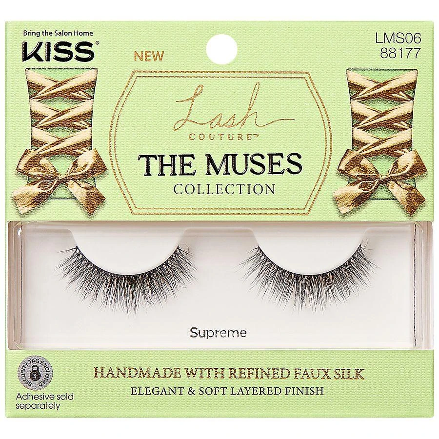 Kiss Lash Couture The Muses Collection Glue-On Lashes, Supreme