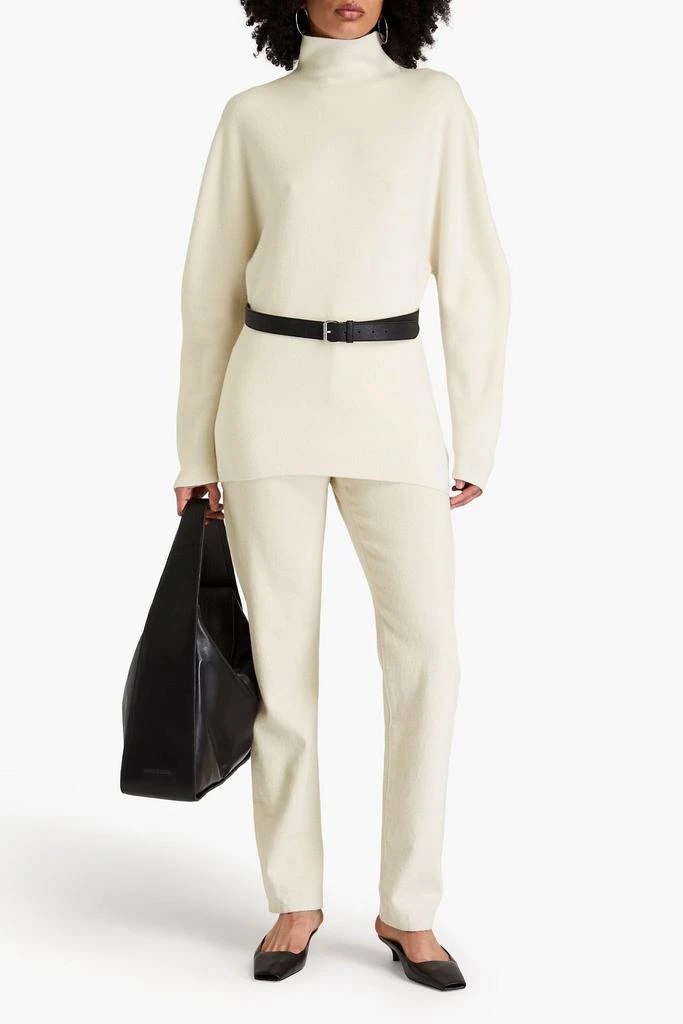 ANOTHER TOMORROW Wool turtleneck sweater 2