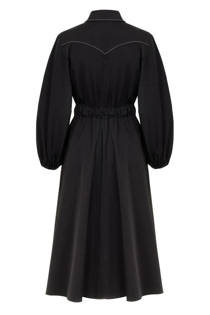 Nocturne Punto Stitched Midi Dress 1