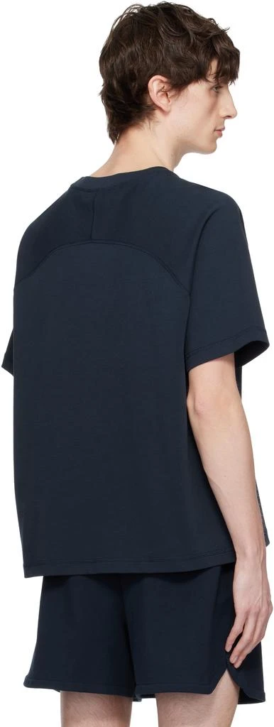 A.P.C. Navy ASICS Edition Wind T-shirt 3