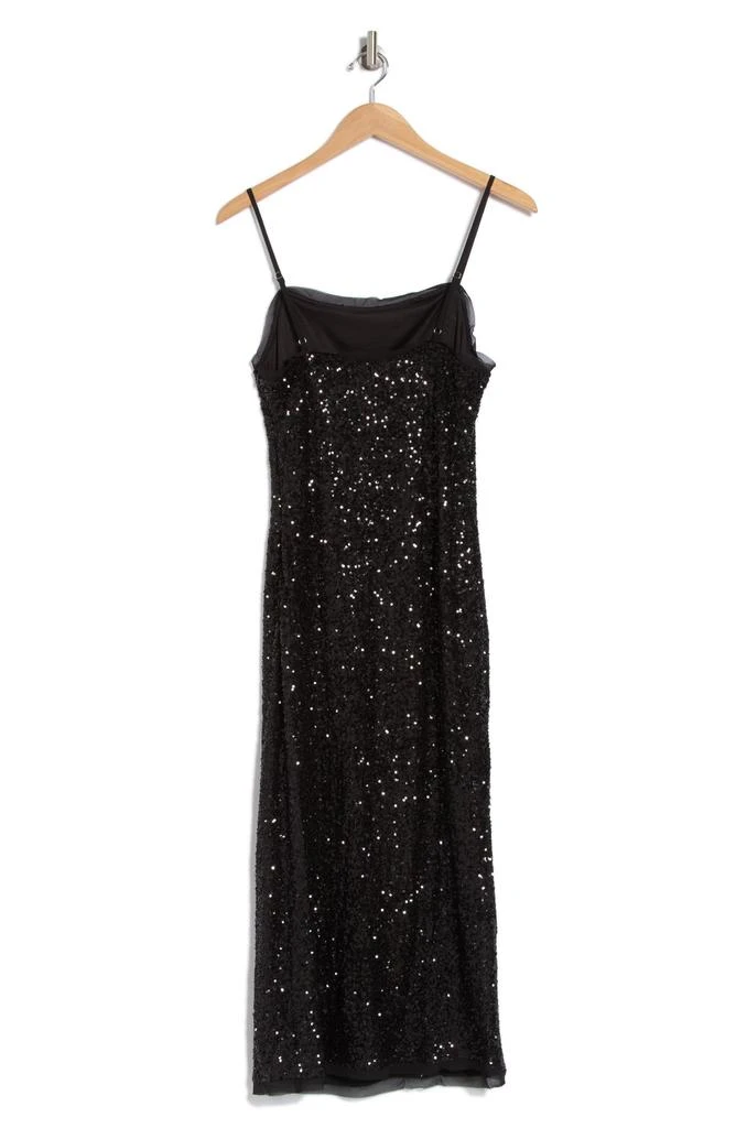 Know One Cares Sequin Bodycon Midi Dress 4