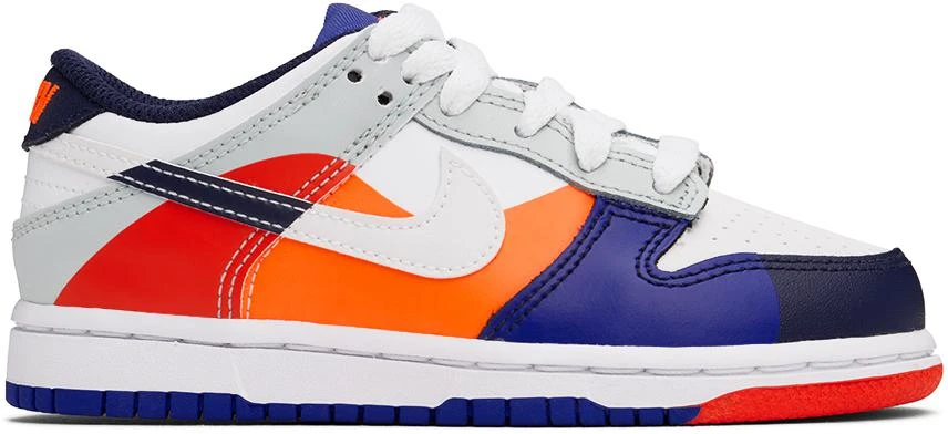 NIKE Big Kids Multicolor Dunk Low Sneakers 1