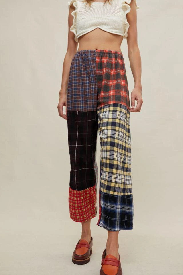 Urban Renewal Urban Renewal Remade Flannel Pieced Pant 4