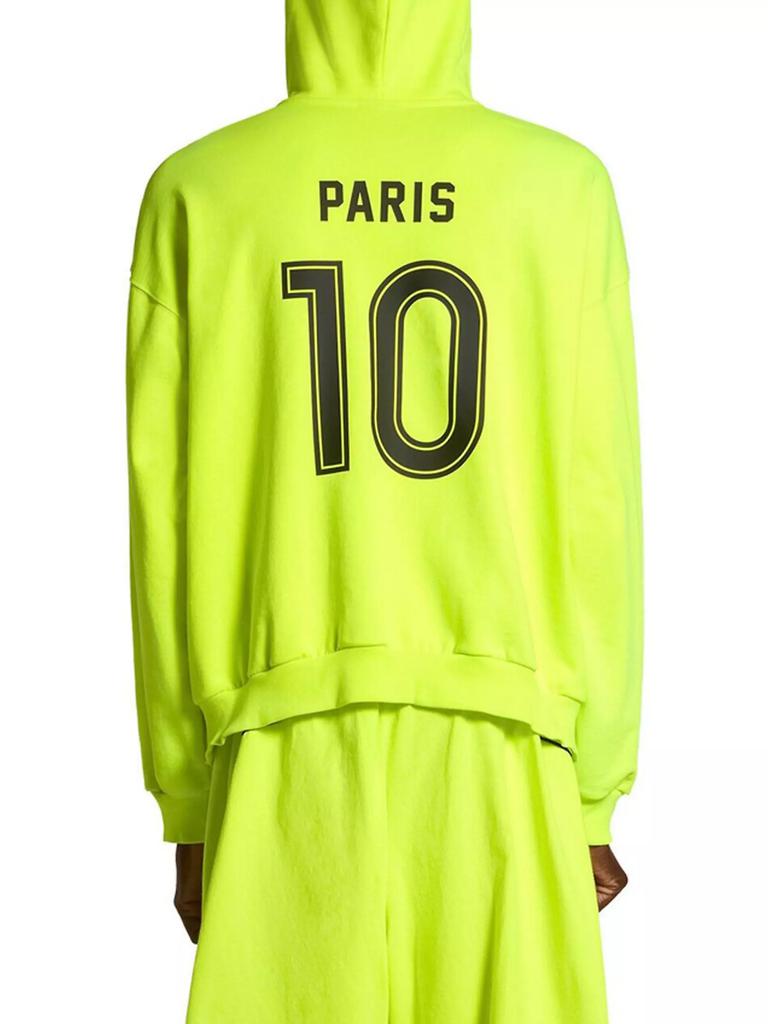 Balenciaga Paris Soccer Medium Fit Zip-Up Hoodie - Compare Balenciaga Paris Soccer Medium Fit Zip-Up Hoodie - Compare