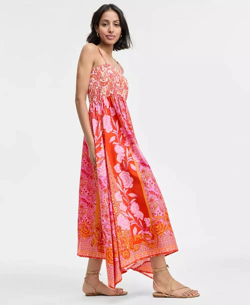 Shop Women's Cotton Printed Smocked-Bodice Maxi Dress on Sale at  BeyondStyle  Get 61% Off Women's Cotton Printed Smocked-Bodice Maxi Dress  with Limited-Time Flash Deals, Exclusive Discounts, and Special Offers.  Enjoy Unbeatable