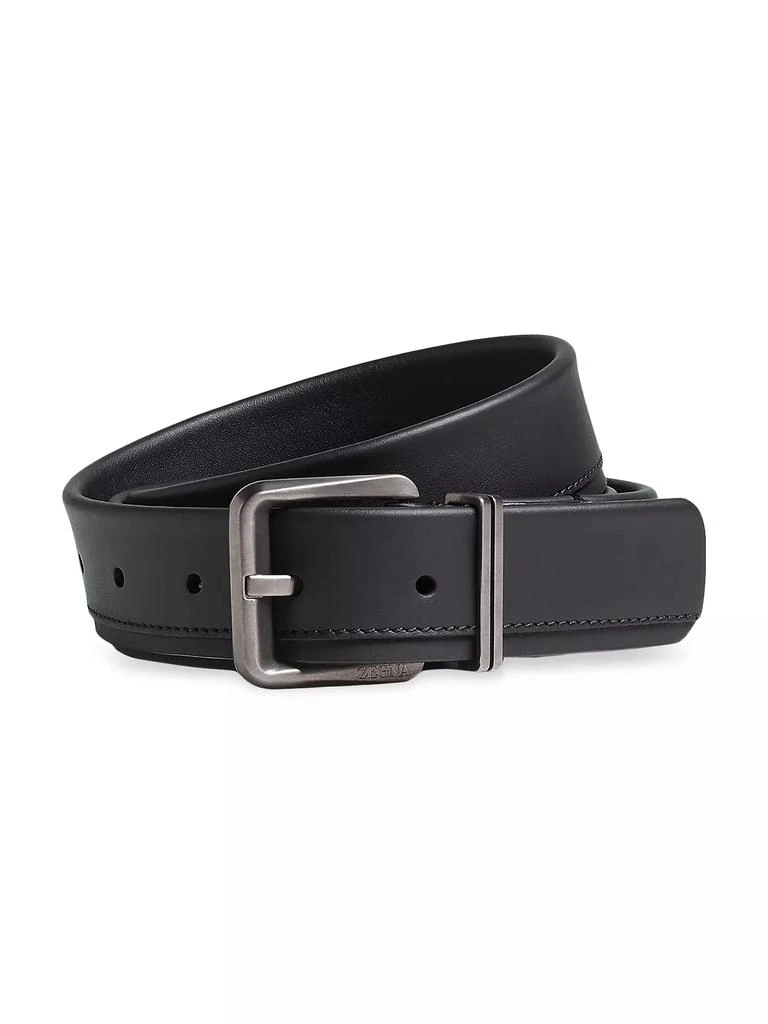 Zegna Leather Belt 1