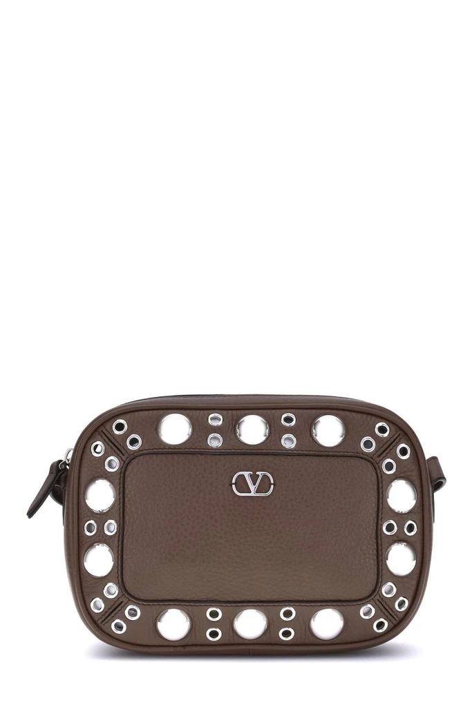 Valentino Valentino Nellcôte VLogo Signature Zip-Up Crossbody Bag 1