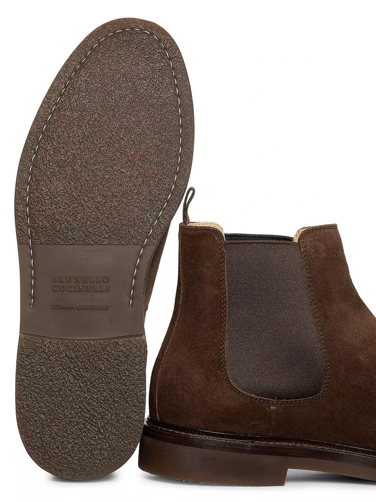 Brunello Cucinelli Suede Chelsea Boots 6