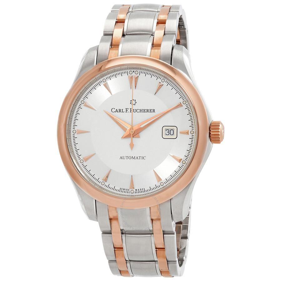 Carl F. Bucherer Manero Autodate Automatic Silver Dial Men's Watch 00.10915.07.13.21