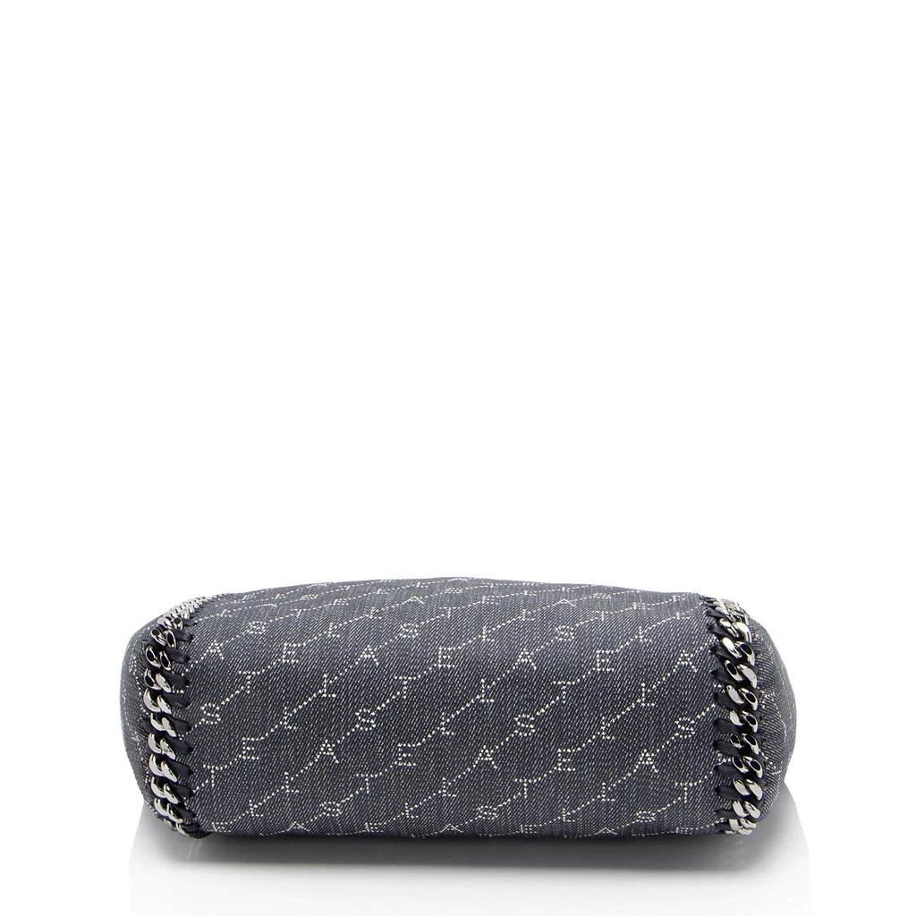 Stella McCartney Denim Logo Falabella Reversible Mini Tote 4