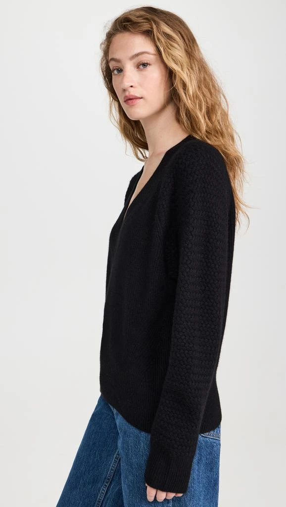 Rag & Bone Kaylee Cashmere V Neck Sweater 3