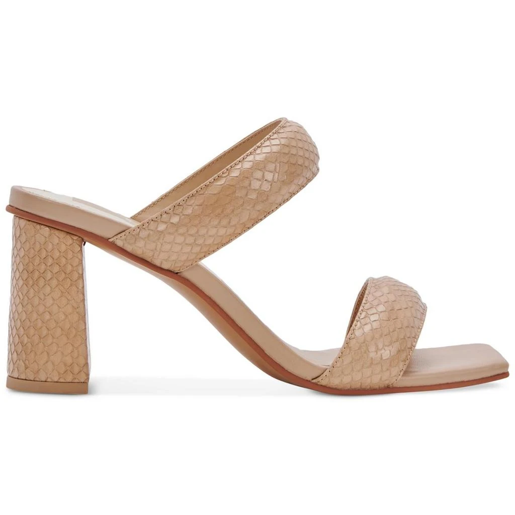 Dolce Vita Pascoe Womens Slip On Double Strap Block Heel 2