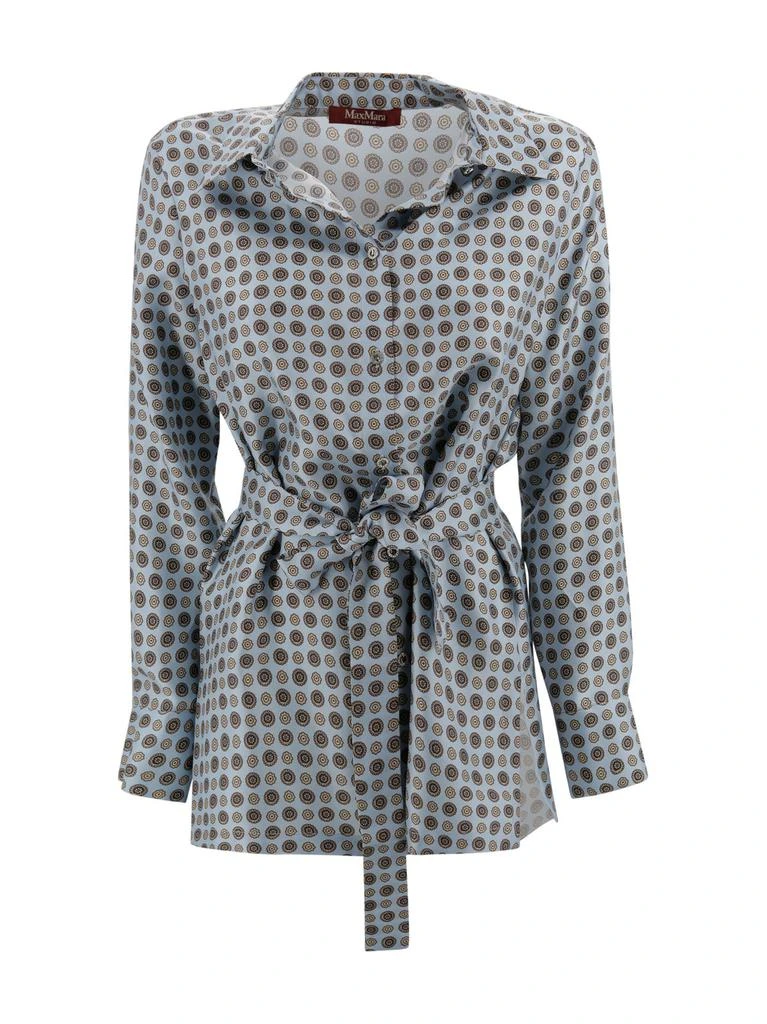 Max Mara Max Mara Studio Pattern-Printed Shirt 1