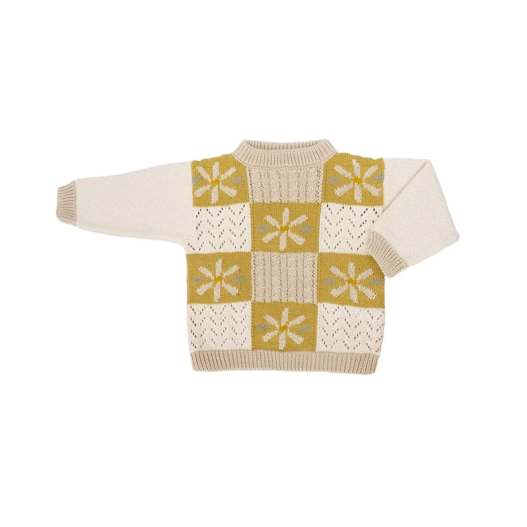 Wild Wawa Wild Wawa - Kids' Daisy Patchwork Sweater